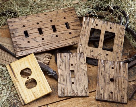 8k) $ 9. . Rustic light switch covers